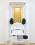 Soka Gakkai Furniture-style Buddhist Altar "Akane" Available in 4 colors Made in Japan Rainbow Gold Cabinet Compatible with Permanent Gohonzon